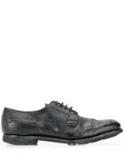 Church's Worn Derby Shoes - Black