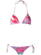 Sub Printed Bikini Set, Women's, Size: Medium, Spandex/elastane/polyimide