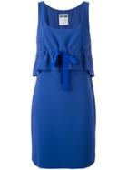 Moschino Tie Front Dress - Blue
