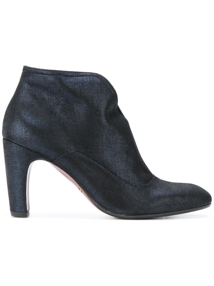 Chie Mihara Fitted Zipped Boots - Blue