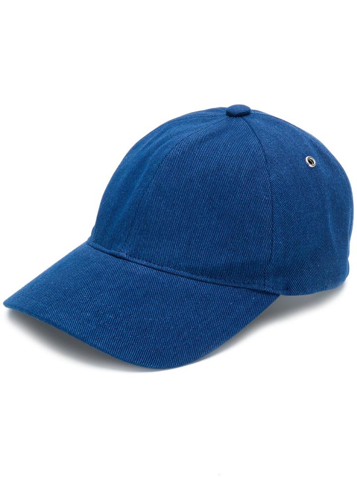 A.p.c. Denim Cap - Blue