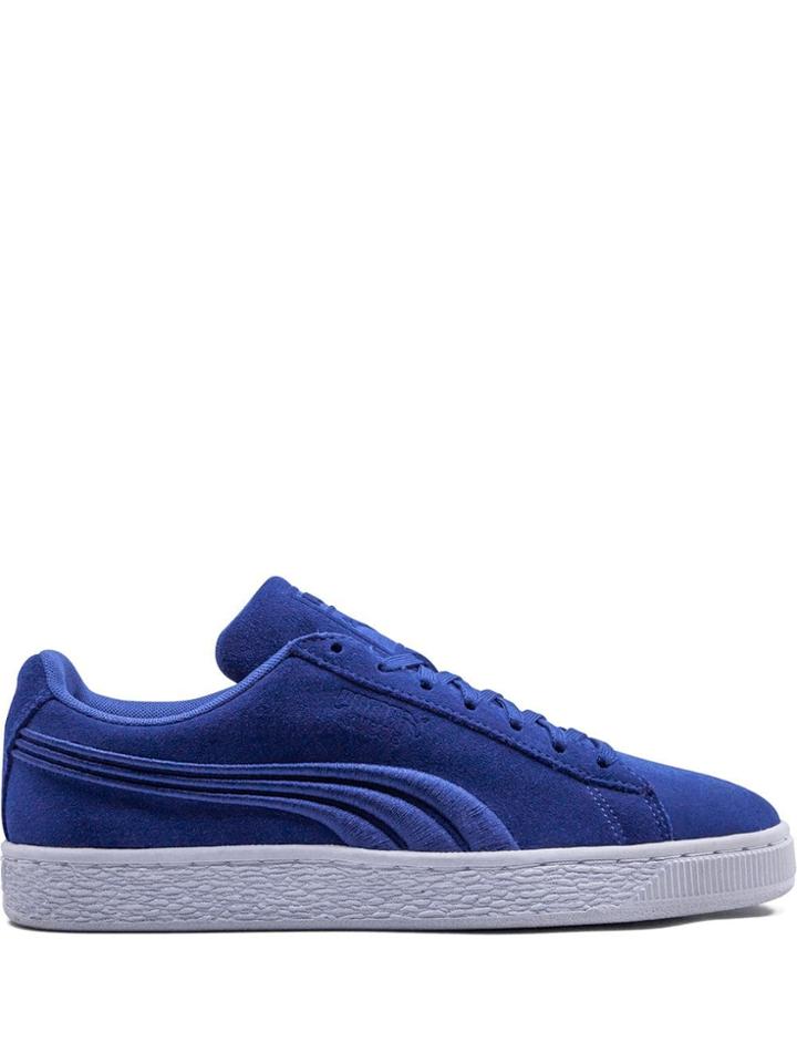 Puma Suede Classic Badge Sneakers - Blue
