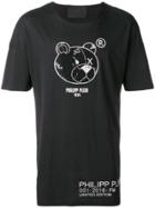 Philipp Plein Rhinestone Bear T-shirt - Black