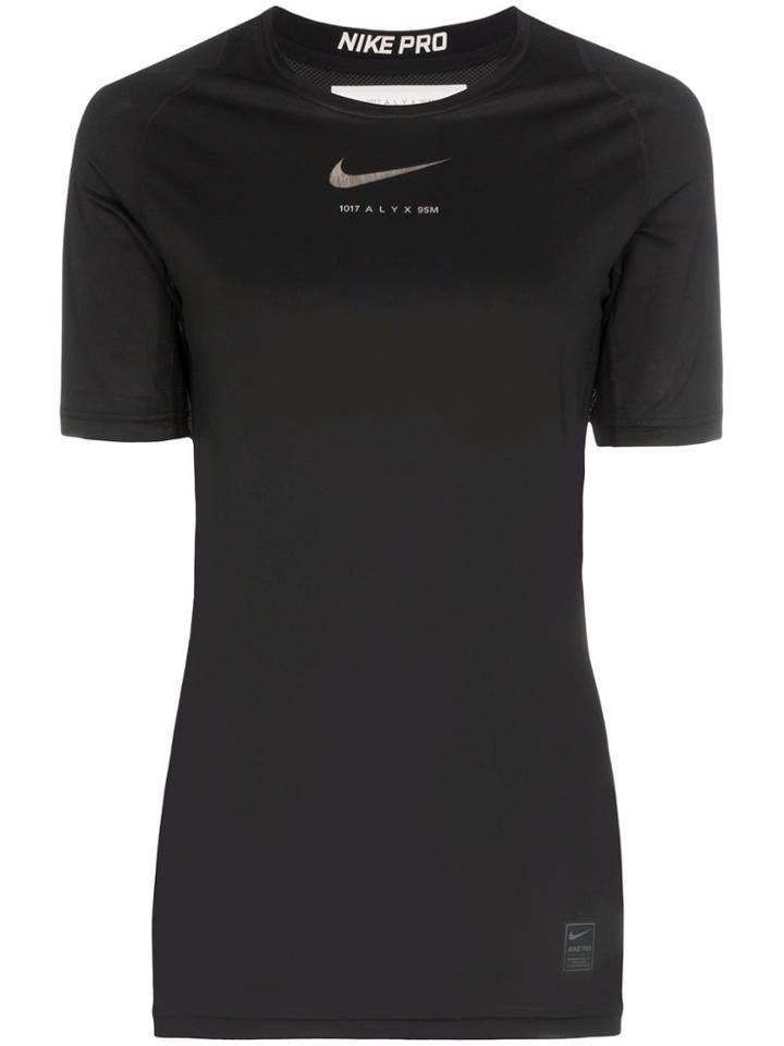 1017 Alyx 9sm Logo Print Tech T-shirt - Black