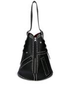 Alexander Mcqueen Biker Zip Bag - Black