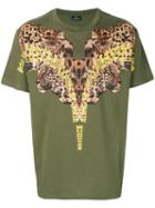 Marcelo Burlon County Of Milan - Tepenk T-shirt - Men - Cotton - Xs, Green, Cotton