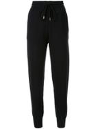 Markus Lupfer Tapered-leg Knitted Joggers - Black