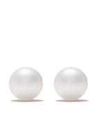Tasaki 18kt White Gold 8mm Akoya Pearl Earrings