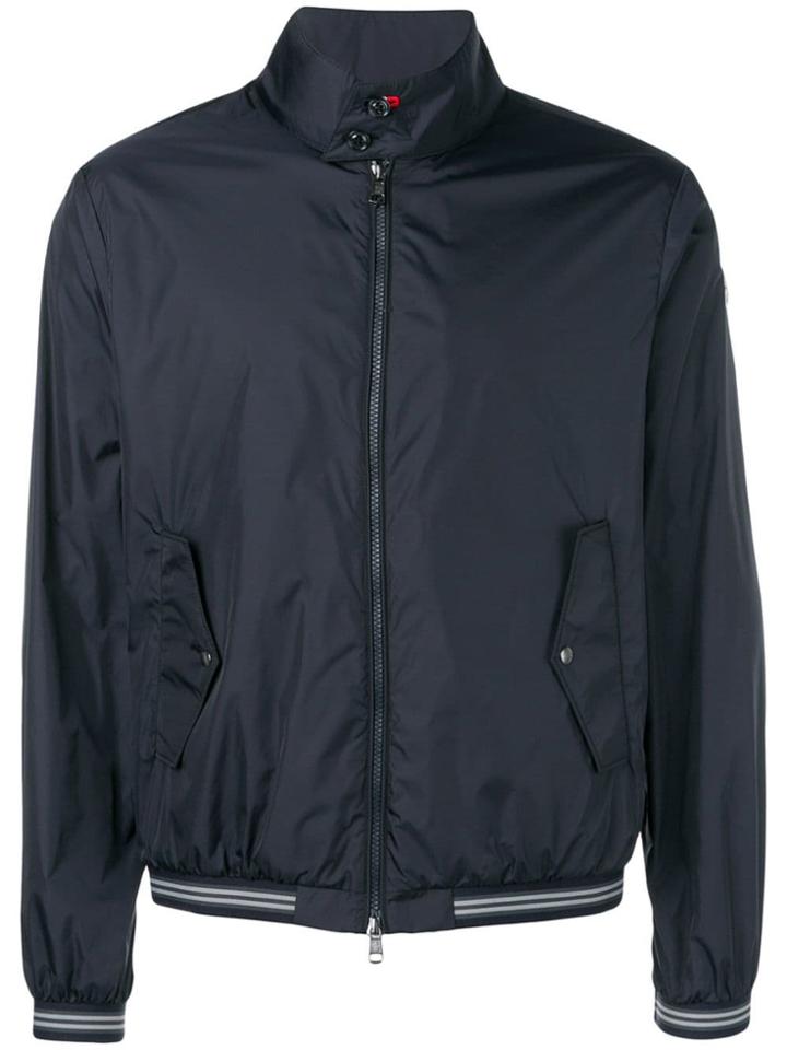 Moncler Zipped-up Jacket - Blue