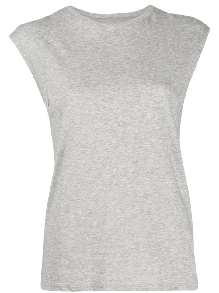 Frame Mid Rise T-shirt - Grey