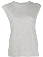 Frame Mid Rise T-shirt - Grey
