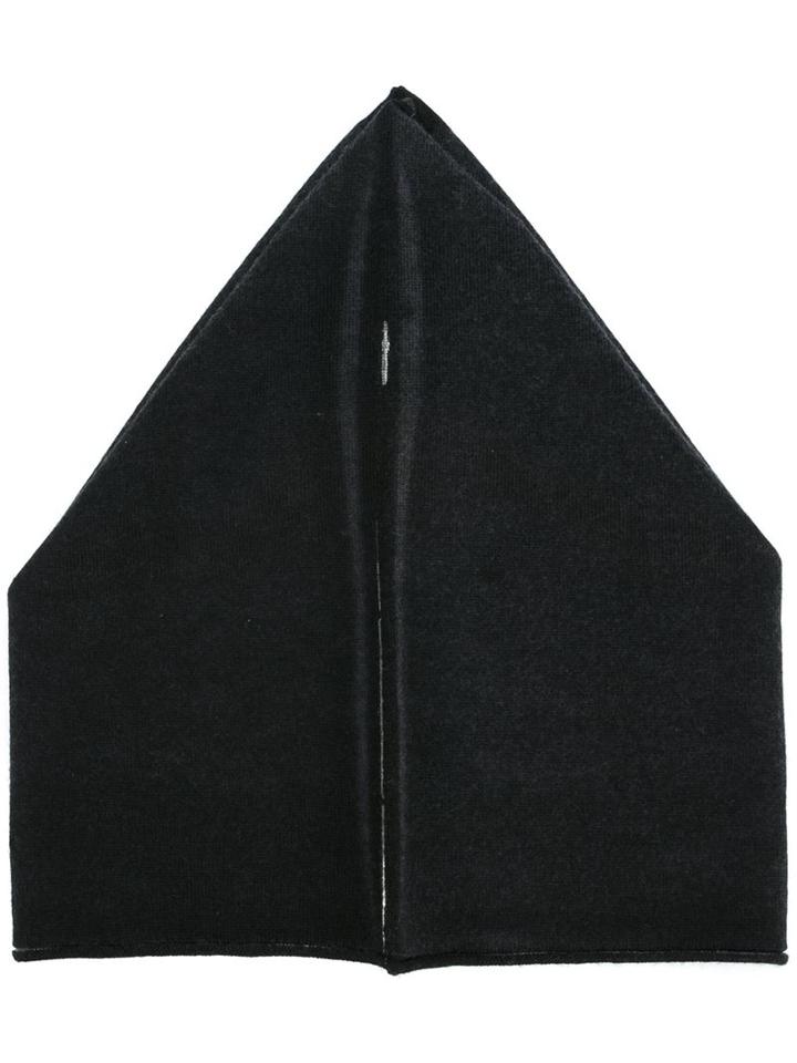 Label Under Construction Draped Square Beanie