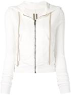 Rick Owens Drkshdw Hooded Jacket - White