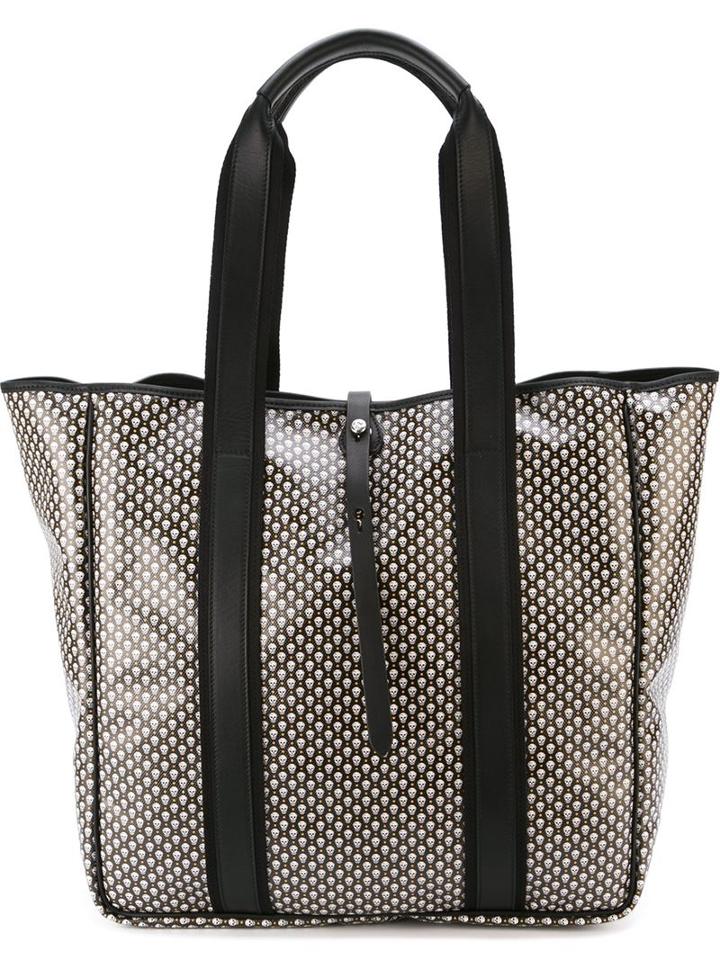 Alexander Mcqueen Mini Skull Print Tote