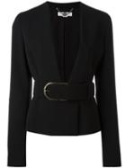 Stella Mccartney 'emma' Evening Jacket, Women's, Size: 44, Black, Cotton/spandex/elastane/viscose/wool