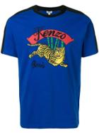Kenzo Tiger Patch T-shirt - Blue
