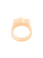 Northskull Signet Ring, Men's, Size: T, Metallic