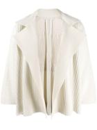 Homme Plissé Issey Miyake Pleated Jacket - White
