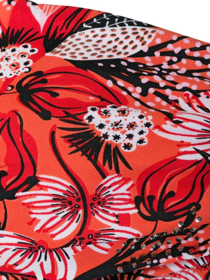 Emmanuela Swimwear Carla Floral Print Bikini - Red