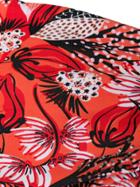 Emmanuela Swimwear Carla Floral Print Bikini - Red