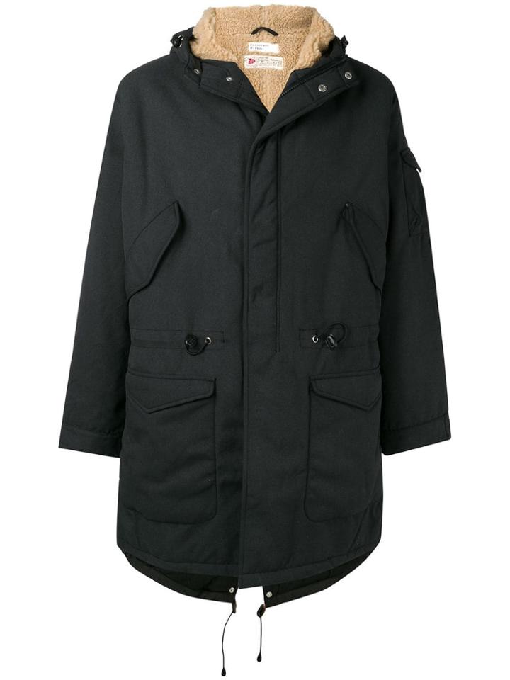 Universal Works British Military Lined Parka - Black