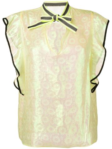 8pm Giallo Paglia Blouse - Yellow