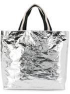 Bellerose Top-handle Shopper Tote - Silver