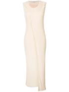 Stella Mccartney Sleeveless Asymmetric Dress - Nude & Neutrals