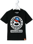 Sugarman Kids Duck In Cap Print T-shirt, Boy's, Size: 7 Yrs, Black