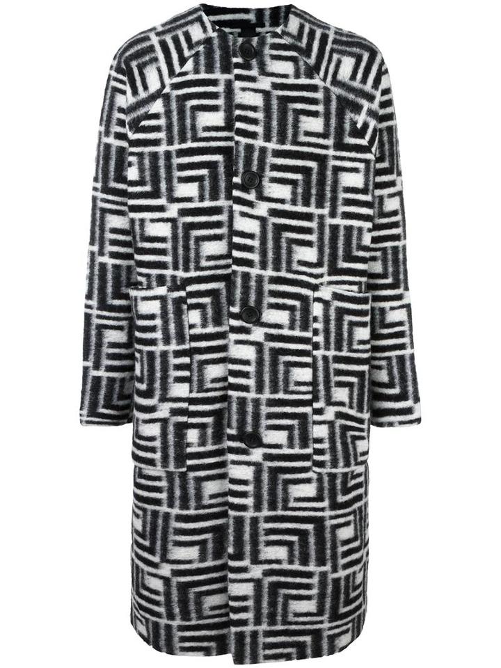 Odeur 'ovoid' Coat, Adult Unisex, Size: Small, Black, Wool/polyamide