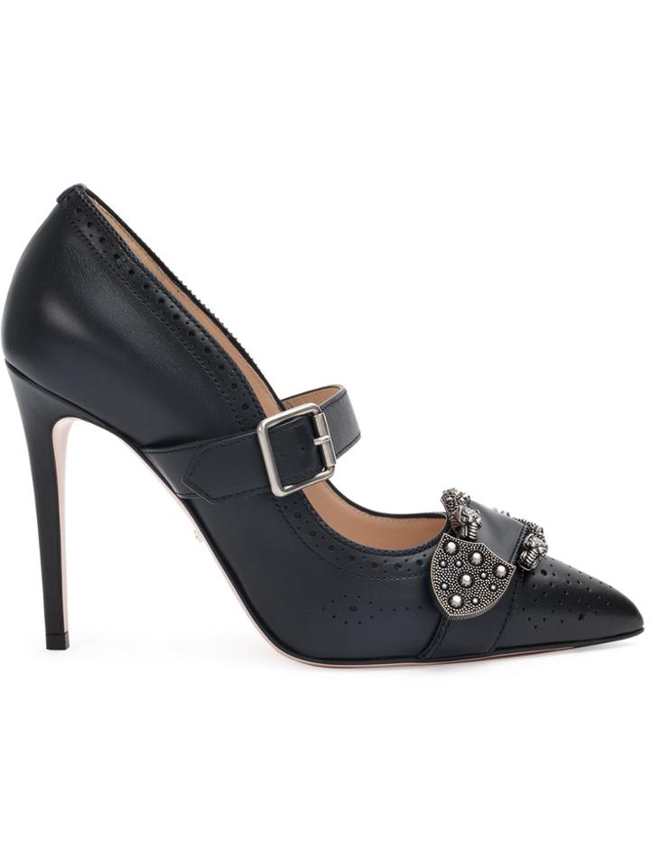 Gucci Dionysus Buckle Pumps - Black