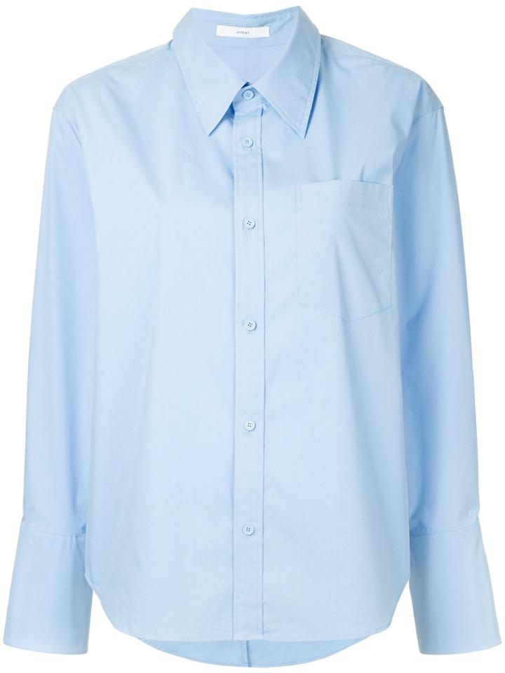 Astraet Pointed Collar Shirt - Blue
