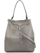 Furla - 'stacy S' Hobo Bag - Women - Leather - One Size, Grey, Leather