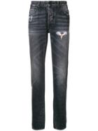 Marcelo Burlon County Of Milan Wing Jeans - Black