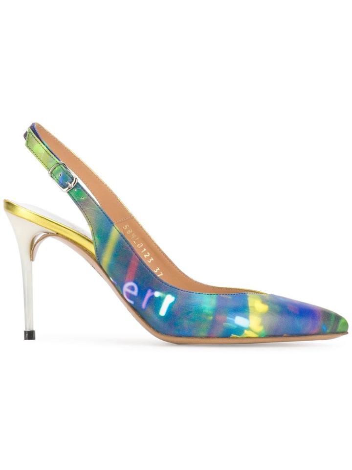 Maison Margiela Slingback Pumps - Gold
