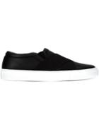 Givenchy Cross Strap Sneakers, Men's, Size: 13, Black, Leather/rubber