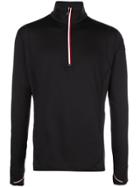 Moncler Grenoble Striped Trim Sweatshirt - Black