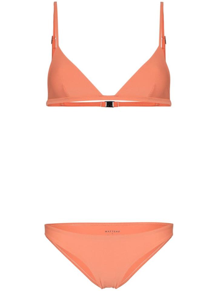 Matteau Triangle Bikini - Orange