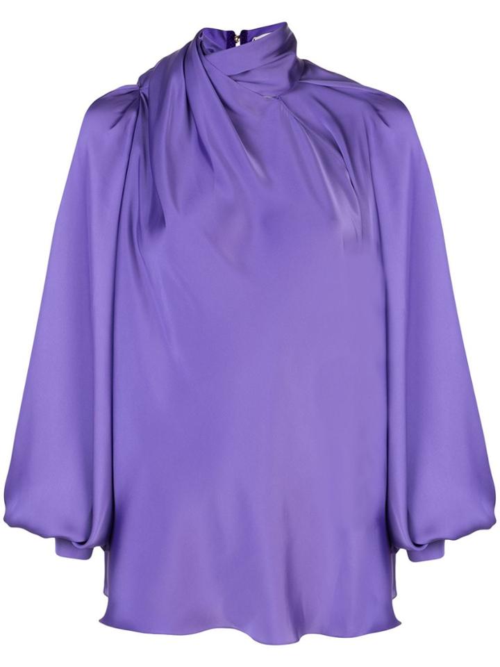 Maison Rabih Kayrouz Loose-fit Blouse - Purple