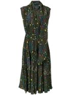 Joseph Ines-trellis Floral Dress - Black