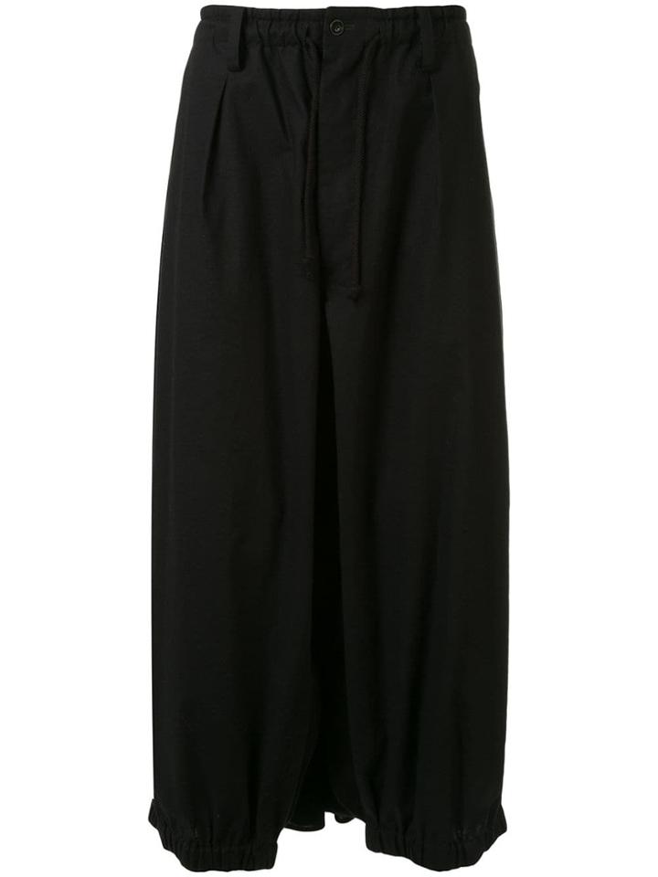 Yohji Yamamoto Two Layer Trousers - Black