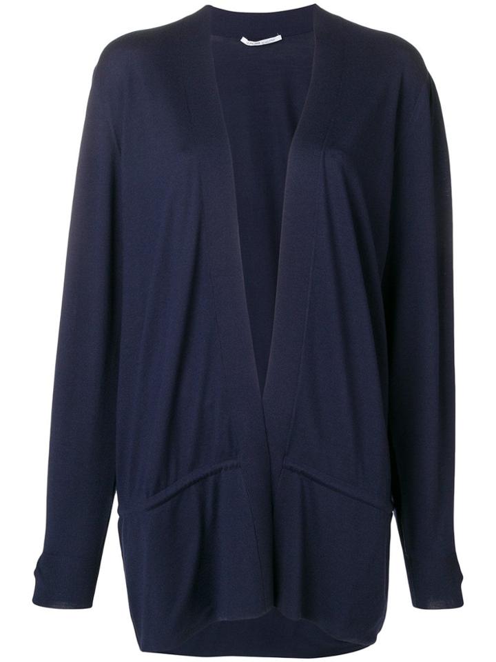 Agnona Open Front Cardigan - Blue