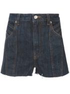 Givenchy Classic Denim Shorts - Blue