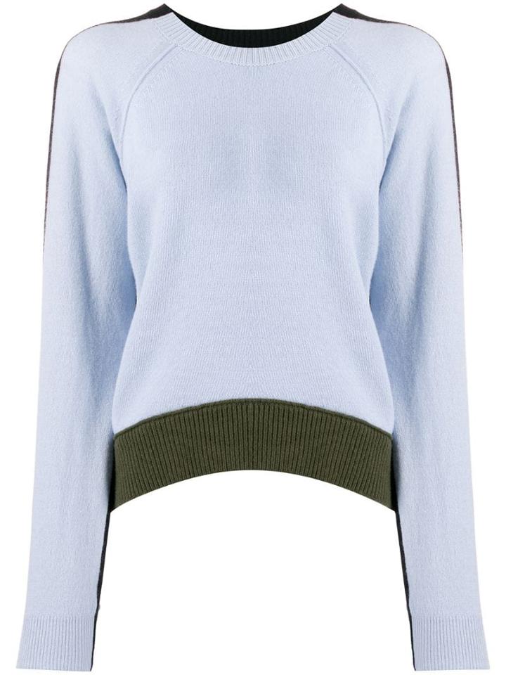 Dorothee Schumacher Colour Block Jumper - Blue