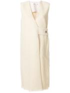 Victoria Beckham Sleeveless Coat - Nude & Neutrals