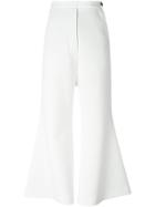 Ellery Cropped Culottes - White