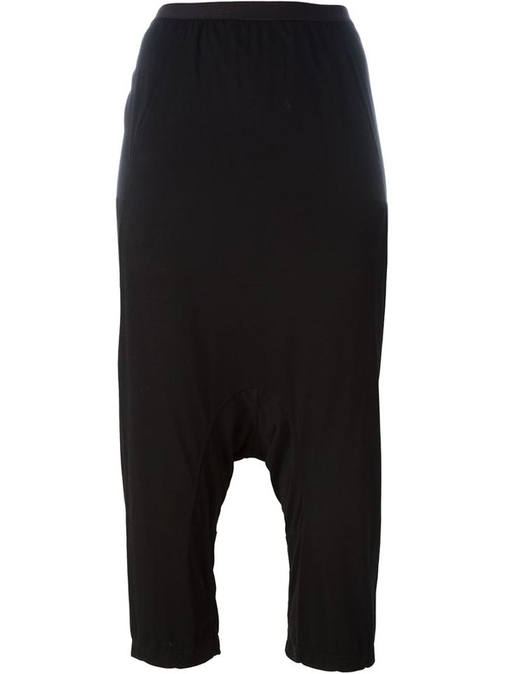 Rick Owens Lilies Drop Crotch Track Pants