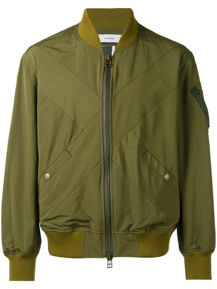 Facetasm - X Ma-1 Bomber Jacket - Men - Cotton/nylon - 3, Green, Cotton/nylon