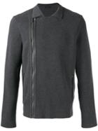 Z Zegna Zipped Jacket, Men's, Size: Xxl, Grey, Cotton
