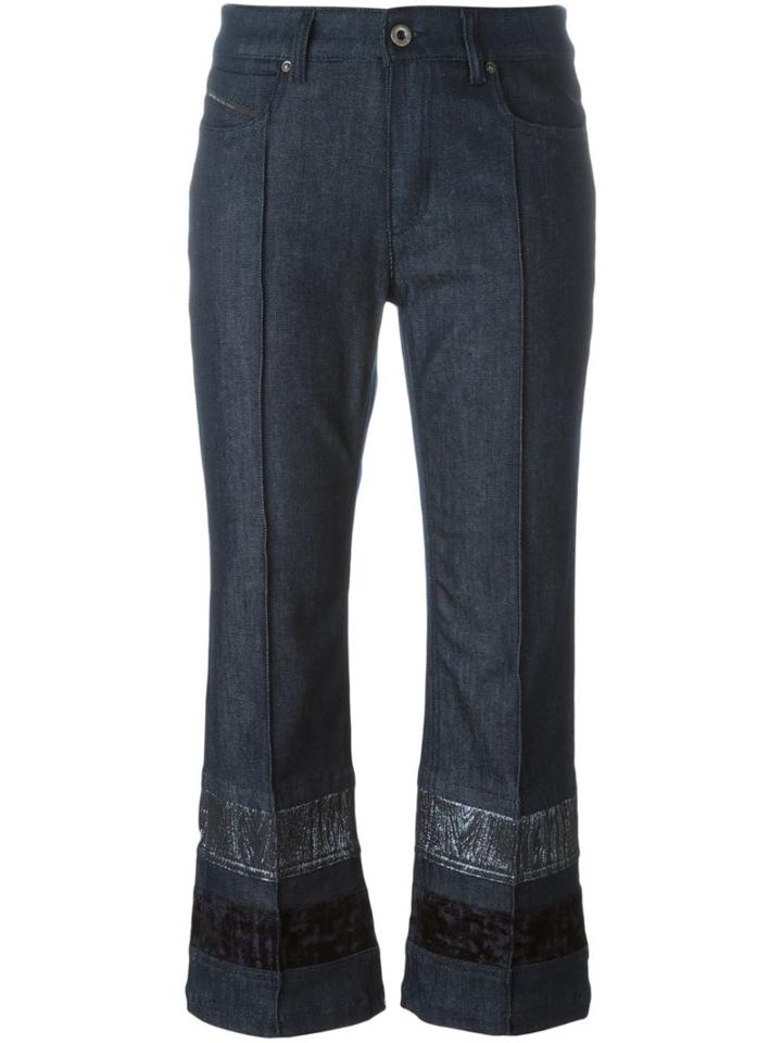 Diesel Black Gold 'type-170b' Cropped Jeans